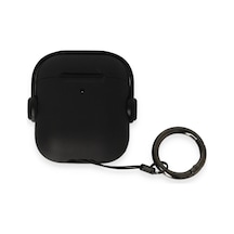 Apple Airpods Uyumlu 2 2.nesil Cool Kılıf - Siyah Düz Renkli