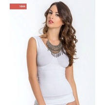Miss Fit Kalın Askılı Korsajlı Atlet Dikişsiz 1644