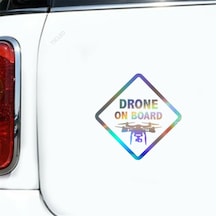 Drone On Board Çıkartması Araba Sticker 1
