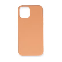 Newface - 631 - İphone 12 Mini Kılıf Nano İçi Kadife Silikon - Edntrend - - Turuncu