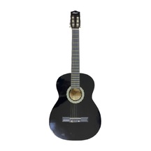 Klasik Gitar Tam Boy 4/4 Siyah Sap Ayarlı Üst Kalite