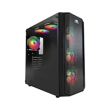 Powerboost X58Rgb-650W 80+ Usb3.0 6X12Cm Fan Siyah Atx Kasa (Jbst