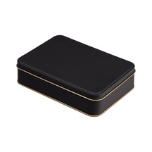 Mat Siyah Metal Kutu 19x13,5x4,5 Cm