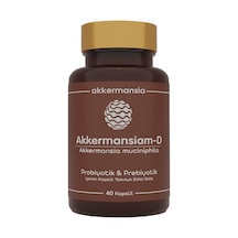 Akkermansiam-D Probiyotik & Prebiyotik 40 Kapsül