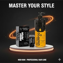 P 0 Toz Saç Şekilendirici Wax 20 Gr X 3 Adet/ + 400 Ml Tuzsuz Şampuan Hediye