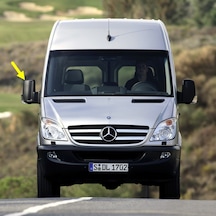 Mercedes Sprinter 07-16 Sağ Yan Dış Dikiz Ayna Kapağı A0008111122
