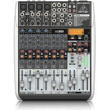 Behringer Qx1204Usb 12 Girişli 2/2 Bus Mixer. Klark Teknik Effc.