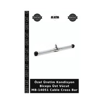 Özel Üretim Kondisyon Biceps Üst Vücut Mb-14051 Cable Cross Bar