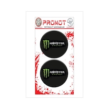 Damla Logo Sticker Monster Kabartmalı 5x5cm 16 Nötr
