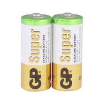 Batteries Gp910a Süper Alkalin Lr1/n/910a Boy Yarım Kalem Pil, 1.5 Volt, 2'li Kart