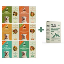 Kito Köpekler İçin Kito Fresh Tanışma Paketi + Kito Multivitamin