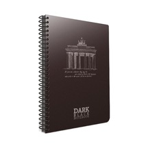 Gıpta Dark Siyah Defter A-4 Spiralli Pp Kapak 50-0 3-2672000-2011 Çok Renkli