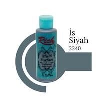 Rich Multi Surface 130 Cc 2240 Is Siyah Akrilik Boya