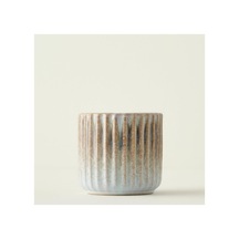 Tr Lavea Seramik Saksı Gri 13x13x12 Cm Diğer
