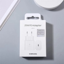 Samsung Samsung 25w Süper Hızlı Şarj Adaptörü Usb-c Galaxy Uyumlu S23 Fe/s24/a53/a54 Bizedistribütör Garantili