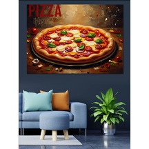 Ahşap Tablo İştah Açıcı Büyük Pizza Tablosu