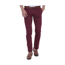 Wessi Cep Kapaklı Bordo Erkek Pantolon Bordo
