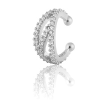 Zanaatsilver 925 Ayar Gümüş Zirkon Taşlı Rodyum Kaplama Modern Tasarım Sıkıştı Zanaatsilver 925 Ayar Gümüş Zirkon Taşlı Rodyum Kaplama Modern Tasarım Sıkıştı