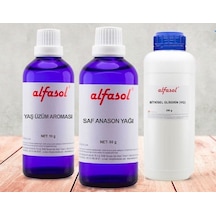 Alfasol Saf Anason  Yağı 50 G + Yaş Üzüm Aroması 10 G + Gliserin 250 G