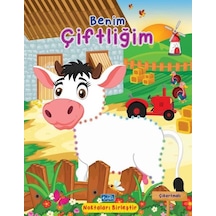 Benim Çiftliğim - Noktaları Birleştir Çıkartmalı- Parıltı Yayınları