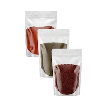 İpek Değirmen Toz Karabiber Acı Toz Biber Süs Biber Süper Acı Baharat Set 3 x 100 G