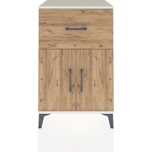 Hyperion Komodin Tek Raflı Tek Çekmeceli 2 Kapaklı 60x44x96 A... Aytaşı