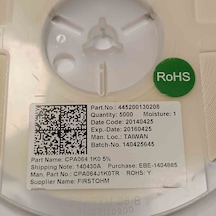 Cpa064j1k0tr 1k Smd Direnç 750 Adet