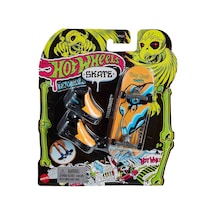 Hot Wheels Skate Neon Temalı Parmak Kaykay Ve Ayakkabı Paketi Sku