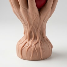Avuç İçi Gül Silikon Kalıp 10x6 Cm