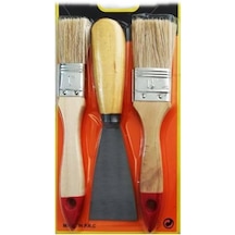 Kestirme Fırça- Spatula Seti 3lü Eseynm258
