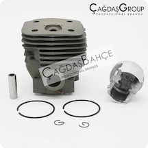 Husqvarna 394 / 395 Testere Nikasil Silindir Piston Seti 56 Mm