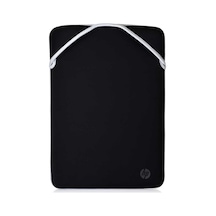 2f2j1aa Reversıble Protectıve Black/sılver 14.1 Laptop Sleeve Silver