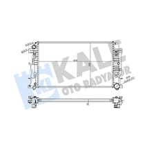 Mercedes Sprinter 315 Cdi Motor Radyatoru 2007-2013 Kale 354980