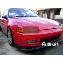 Kit Garaj Civic 92-95 Sedan Mugen Ön Ek Plastik No: 3 Boyasız