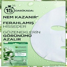 Garnier Hydra Bomb Yeşil Çay Özlü Ferahlatıcı Kağıt Yüz Maskesi 28 G