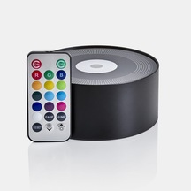 F703 Uzaktan Kumandalı Led Merkez Işık 120 Mm. Rgb Vazo Akvaryum Ödül Ürün Sergilemek İçin Diğer