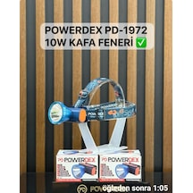 Powerdex Pd-1972 10 Watt Şarjlı Kafa Lambası
