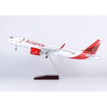 1/80 Ölçek Airbus A320 Neo Avianca Airlines 47 Cm Model Uçak