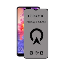 Huawei P20 Pro ile Uyumlu Tam Kaplayan Parlak Seramik Nano Esnek Hayalet Ekran Koruyucu