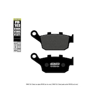 Yamaha Xj 6 Diversion F Arka Fren Balatası 2010 2016 Arası Galfer Yarı Metal