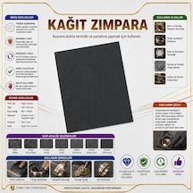 Zımpara Kağıt Zımpara Fırça & Yüzey İşleme Metalik - 280 Kum