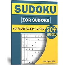 Zor Sudoku Kitabı