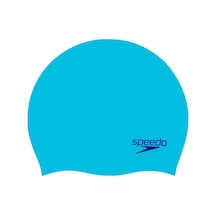 Speedo Moulded Silc Cap Çocuk Silikon Yüzücü Bonesi 8-709908420 Mavi