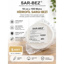 Teksomed Hidrofil Sargı Bezi 10 Cm X 100 Metre 5 Adet