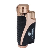 3 Torch Pürmüz Siyah-bronz Puro Çakmağı - Tr7618