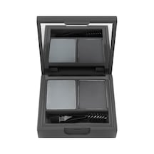 Şekillendirici, Belirginleştirici Gri Kaş Sabitleme Farı-perfect Fix Brow Palette 704 Gray Çok Renkli