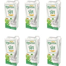 Yörsan %0,5 Yağlı Süt 1 Lt X 6 Adet