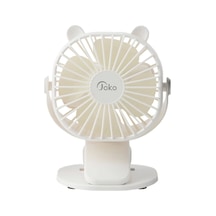 Joko Js03 Masaüstü Soğutma Fanı Ilkeshop - 88 - Beyaz