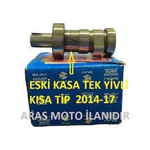Bajaj Pulsar Ns 200 ,rs 200 Eksantrik Mili Tek Yivli Kam Mili Euro 3 2014-2017-arasmoto