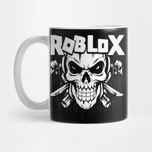 Roblox Kafatası Kupa Bardak Çok Renkli
